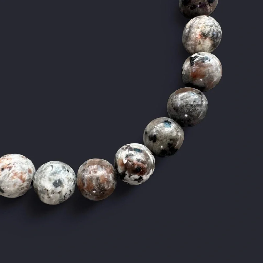 Yooperlite Gemstone Bead Bracelet 8mm